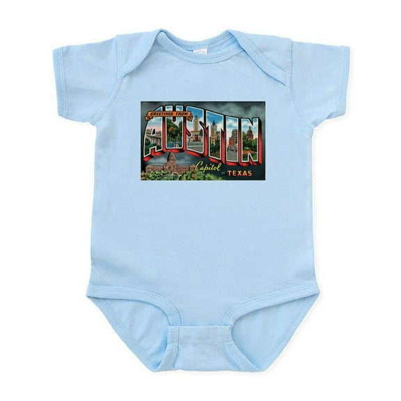 CafePress - City Of Austin Postcard Infant Bodysuit - Baby Light Bodysuit, Size Newborn - 24 Months