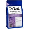 thumbnail image 2 of Dr Teal's Pure Epsom Salt Soaking Solution, Soothe & Sleep with Lavender 48 oz (Pack of 2), 2 of 3