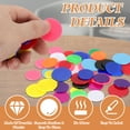 thumbnail image 3 of Uxcell 120 Pack 1.2 Inch Poker Chips, Plastic Bingo Chips Learning Counters Counting Counters Disks Markers Opaque Game Tokens for Game Play Math Counting, Red, Flat, 3 of 7