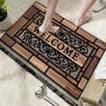 thumbnail image 5 of Steadline Premium Non-Slip Entryway Floor Mat - Thickened Polyester Door Mat with Floral Pattern for Kitchen and Bathroom - Dirt Resistant Washable Rug for Home Decor and Safety, 5 of 6