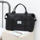thumbnail image 3 of Bolsa Bolsas de equipaje de viaje con estampado de letras para mujer a la moda (L negro) JShteea Para Estrenar, 3 of 4
