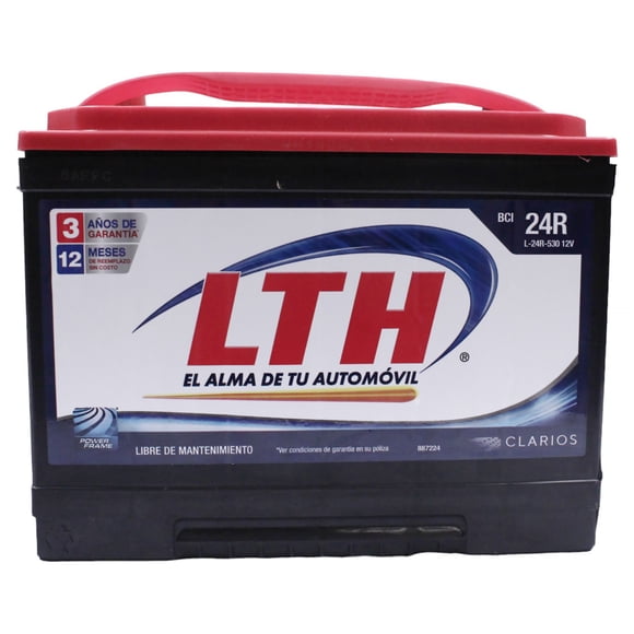 Lth L-24R-530 12V 530 A Bci Uso Automotriz