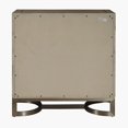 thumbnail image 4 of Home Fare Commode Moderne Gris Clair et Métal, 4 of 5