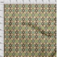 thumbnail image 4 of oneOone Velvet Sea Green Fabric Check Sewing Craft Projects Fabric Prints By Yard 58 Inch Wide, 4 of 5