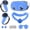 Blue, variant on Silicone Cover Set Compatible with Meta/Oculus Quest 3s Accessories, VR 3s Accessories with Face Cover, VR Shell, Protective Lens Covers, Controller Grip, Joystick Caps, Not Fit Quest 3