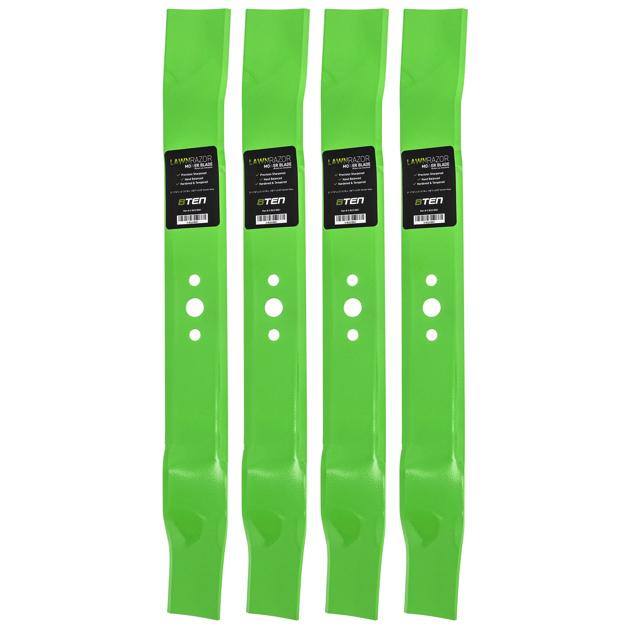 LawnRAZOR Mulching Blade 21 inch for AYP Husqvarna 532406712 4 Pack 810 CBL2283D Walmart