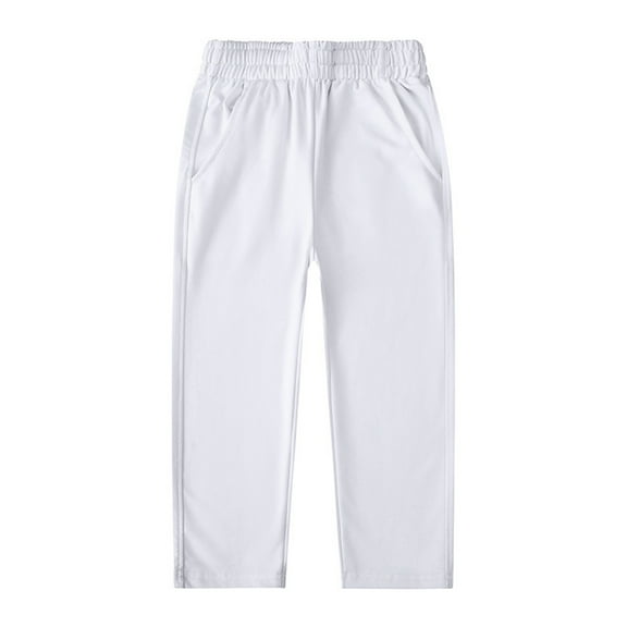 Utlike Boys Pants Straight Leg Pants Soft Comfortable Leggings Stretchy Sweatpants Jogger Pants Boys Versatile Leisure Pants Casual Straight Leg Pants Size 11 Years-12 Years