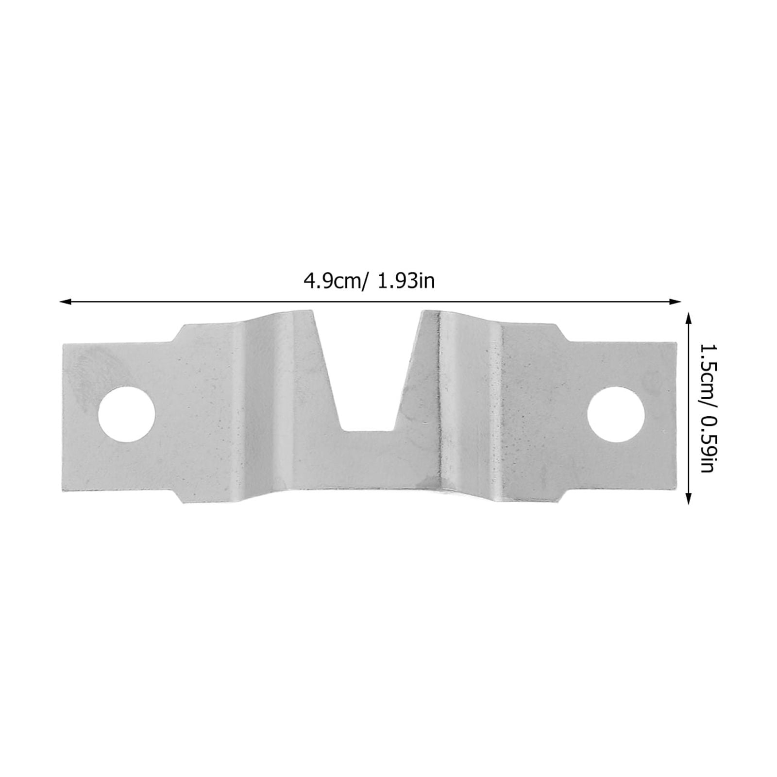 OUNONA 50Pcs Wall Mounted Picture Frame Hardware Heavy Duty Metal Hooks for Art and Photo Hanging
