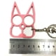 thumbnail image 4 of LLavero de aleación de cara de gato, herramienta multifuncional, suministros de autodefensa de emergencia, joyería de oreja de dibujos animados de Tigre, regalo lindo, 4 of 4
