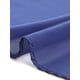 thumbnail image 5 of INSPIRAR CHIC Blusa de Chifón Asimétrica de Cuello Redondo para Mujer con Mangas de 3/4 y Volantes, Alta y Baja, Azul Profundo, M, 5 of 6