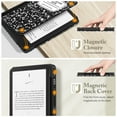 thumbnail image 5 of Fintie Case for 7"/6.8" Kindle Paperwhite(12th/11th Generation 2024/2021) / Colorsoft Signature Edition -Slim Foldable Stand Cover Auto Wake/Sleep, Composition Book, 5 of 8