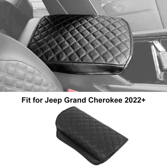Armrest Console Box Protector Pad Cover Accessories For Jeep Grand Cherokee 22 