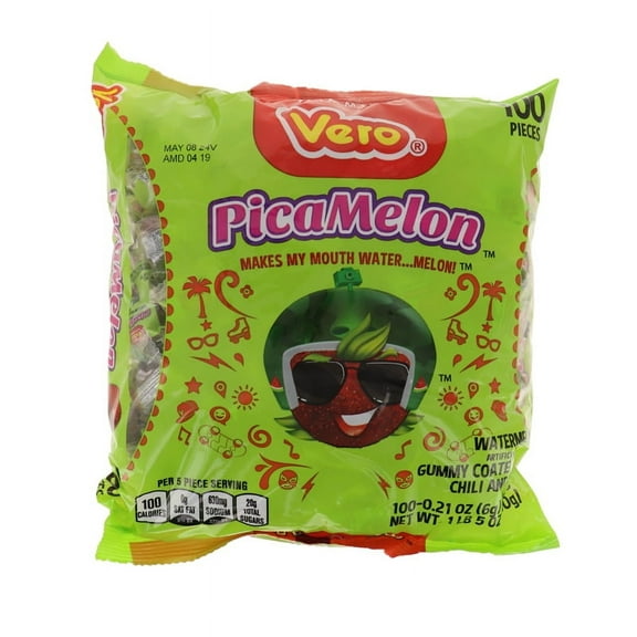 Vero, Pica Gomas Sandia, Count 100 - Sugar Candy / Grab Varieties & Flavors