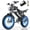 48V/20AH/80Miles Range/M330, variant on Moveloop Electric Bike for Adults, 750W Dual Motor Ebike, 20" Fat Tire, 48V 20AH UL 2849 Certified Battery E-Bike, Max 80 Miles Range, Full Suspension, NFC Unlock (Age 16+)