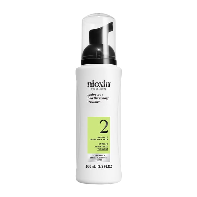 Tratamiento capilar y cuero cabelludo Nioxin System 2 para cabello natural