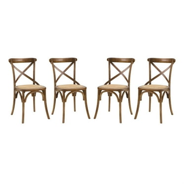 Ergode Gear Dining Side Chair Set of 4 - Walnut