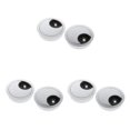 thumbnail image 3 of Guardoinrt 2Pcs 60mm Desk Table Grommet Cable Port Wire Hole Cover Efficient Cable Management Silver 3Set, 3 of 6