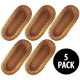 thumbnail image 4 of Poly-Wicker Bread Baskets Set of 5 - 14.5" Woven Polypropylene (5 Total Baskets), 4 of 4