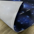 thumbnail image 5 of Ambesonne Constellation Place Mats Set of 4, Zodiac Sign Set, Standard Size, Dark Blue Blue White, 5 of 6