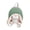 Green, variant on Travel Backpack Cute Backpack Rabbit Design Sports Mini Backpack with Plush Toy Decor
