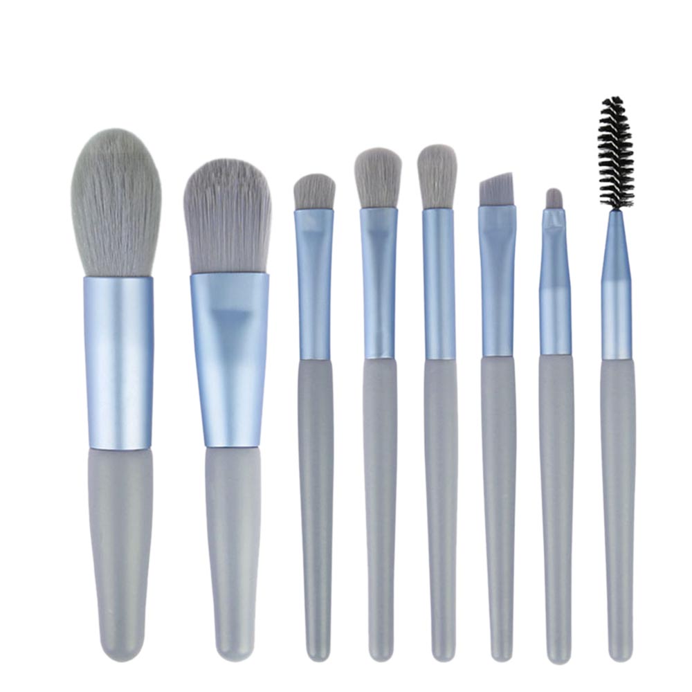 applying liquid blush