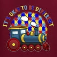 thumbnail image 5 of Wild Bobby Its Okay to Be Different | Train Autism Awareness Men Tee, 5 of 5