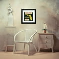 thumbnail image 4 of Anonymous 12x12 Black Modern Framed Museum Art Print Titled - Citrus Label for Delite - Black and Yellow (1930-1950), 4 of 5