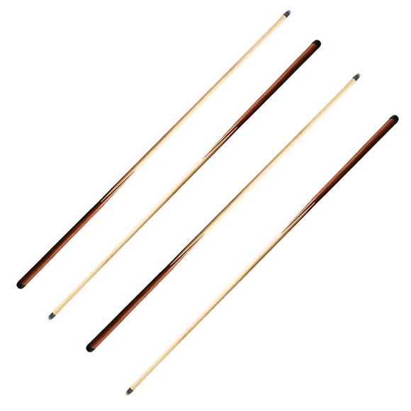Set de 4 Tacos de Billar Uso Rudo de Maple Diversiones Bago Taco de Billar