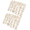 thumbnail image 1 of LIFKOME 400Pcs Wood Letters Decorations Alphabet Shape Beige For Students Diy Enthusiasts Crafts, 1 of 8