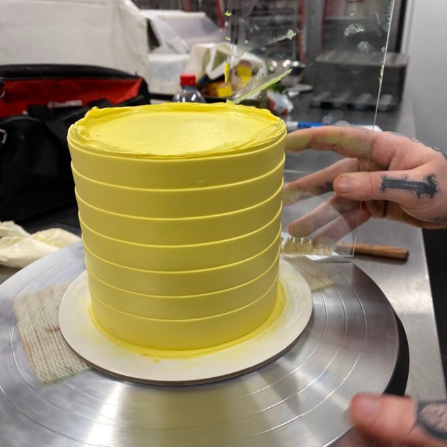 Raspador acrílico transparente, raspador de plástico para crema, nivelador de pasteles plegable, raspador para hornear pasteles