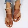 thumbnail image 5 of Utoimkio Flat Sandals for Women Under $10 Summer Flat Sole Women's Shoes Hollow Out Wearing Beach Sandals, 5 of 5