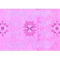 thumbnail image 1 of Ahgly Company Indoor Rectangle Abstract Purple Modern Area Rugs, 7' x 9', 1 of 4