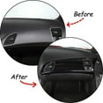 thumbnail image 2 of TINKI ABS Chrome Car Carbon Fiber Dashboard Panel Decor Cover Compatible for Chevrolet Corvette C7 2014 2015 2016 2017 2018 2019 Accessories ABS Plastic, 2 of 17