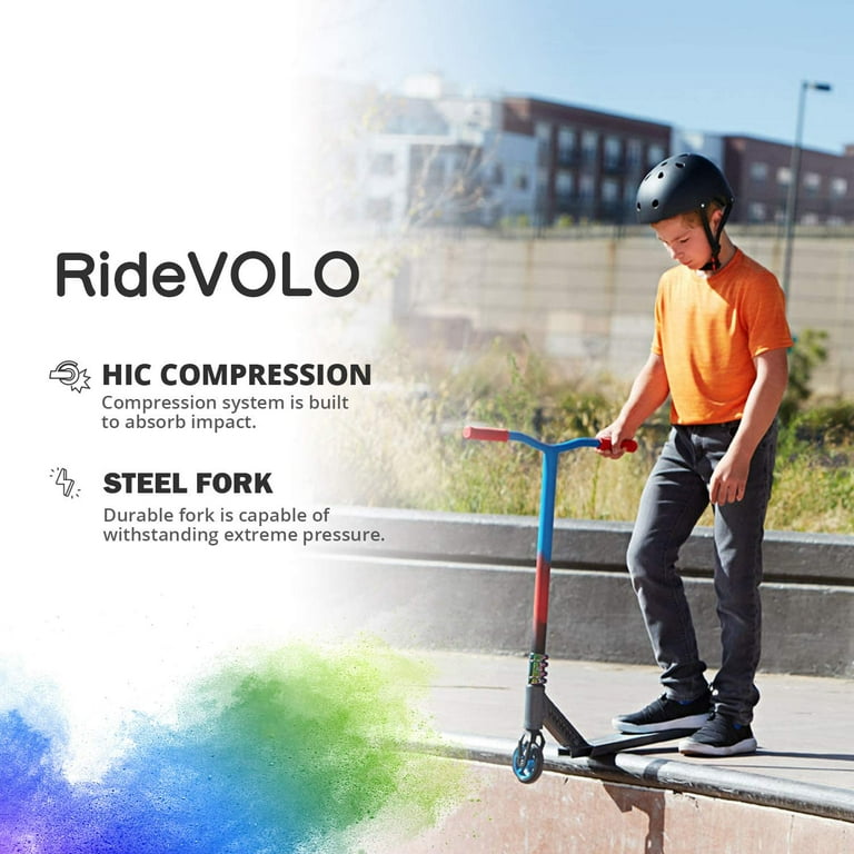 GOTRAX Ridevolo T02 Pro Stunt Scooter with Aluminum Core Wheels