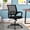 Black, variant on NiamVelo Mesh Office Chair, Mid-Back Home Office Chairs Adjustable Desk Chair Ergonomic Computer Chair with Armrest, Rolling Swivel Chair for Adults, Black