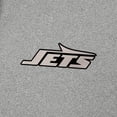 thumbnail image 4 of Men's Antigua Heather Gray New York Jets Effortless Full-Zip Hoodie Jacket, 4 of 4