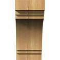 thumbnail image 2 of 5 1/2"W x 12"D x 12"H Pescadero Smooth Corbel, Western Red Cedar, 2 of 9