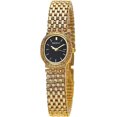 thumbnail image 1 of Reloj dorado Reloj de pulsera para mujer Reloj de cuarzo pequeño para mujer Actualización con herramientas Negro // Blanco, 1 of 5