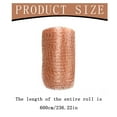 thumbnail image 3 of Copper Mesh Rodent Control Rustproof Rodent Control Wire Mesh Copper Wool for garden & Vent Pest Mice Rat Snake Control,Easy to Cut,Brown,1PC, 3 of 7