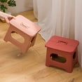 thumbnail image 4 of Portable Non-Slip Folding Step Stool PP Easy Transpiration Collapsible Chair for Kitchen, 4 of 10