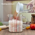 thumbnail image 5 of Glass Measuring Cup-[insulated Handle | V-shaped Spout]-made Of High Borosilicate Cup For Kitchen Or Restaurant  Easy To Read 2000 Ml (64 Oz 8 Cup), 5 of 8