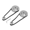thumbnail image 1 of Timing Pulley Set 20 Teeth 60 Teeth Aluminum Synchronous Wheel with 280mm Length 6mm Width Timing Belt for 3D Printer, CNC Machine (5mm / 0.2in Bore), 1 of 9