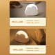 thumbnail image 4 of Luz nocturna LED de nube para niños [paquete de 2] Luz nocturna para habitación de bebé y lactancia, luz nocturna recargable para adultos, linterna portátil con 4 niveles de brillo, ideal para mujeres, 4 of 5