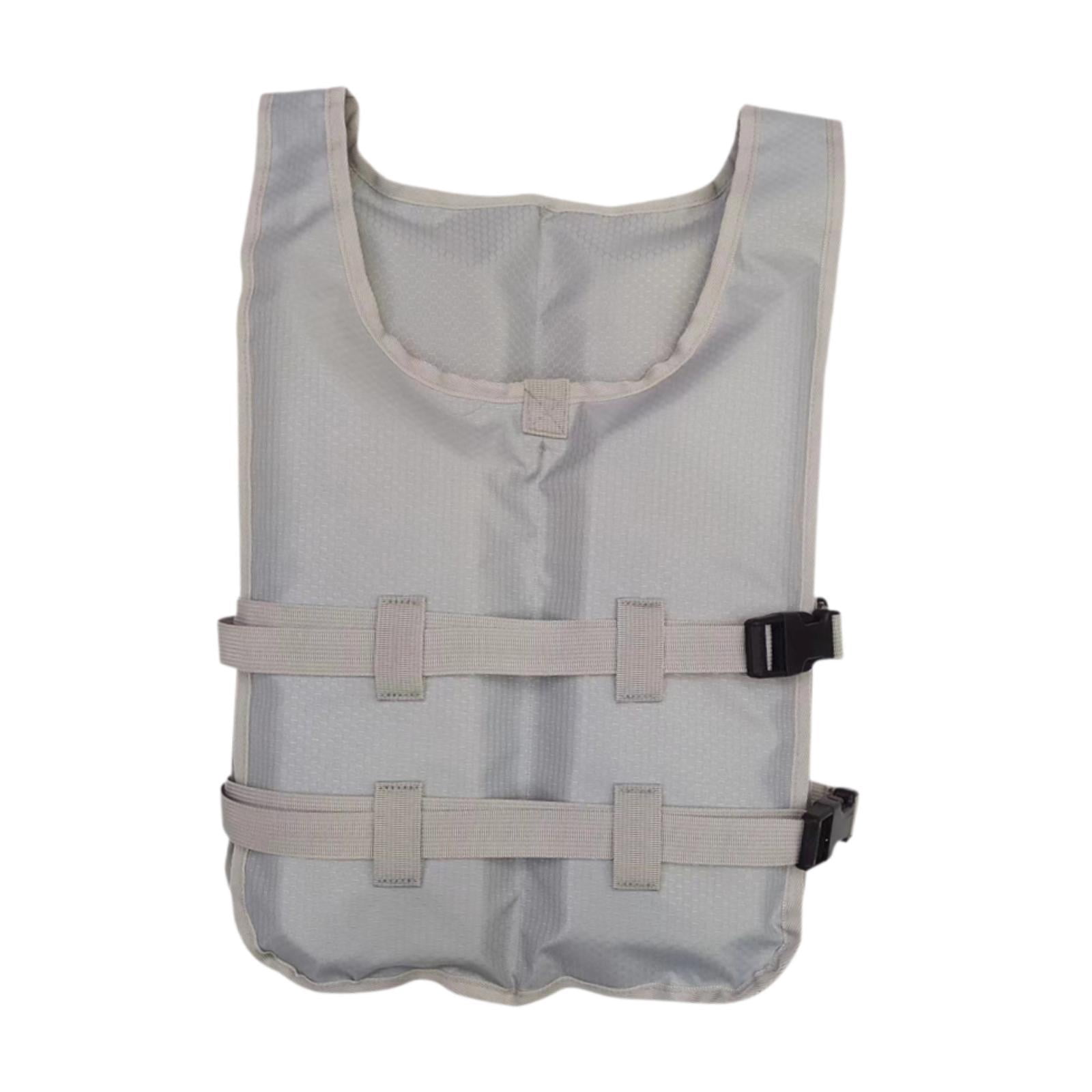harayaa Survival Suit Breathable Swim Vest for Surfing Kayaking Canoeing Gray