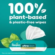 Pampers Free & Gentle Ultra Clean Baby Wipes, 2-Pack 126 Wipes (Select for More Options)