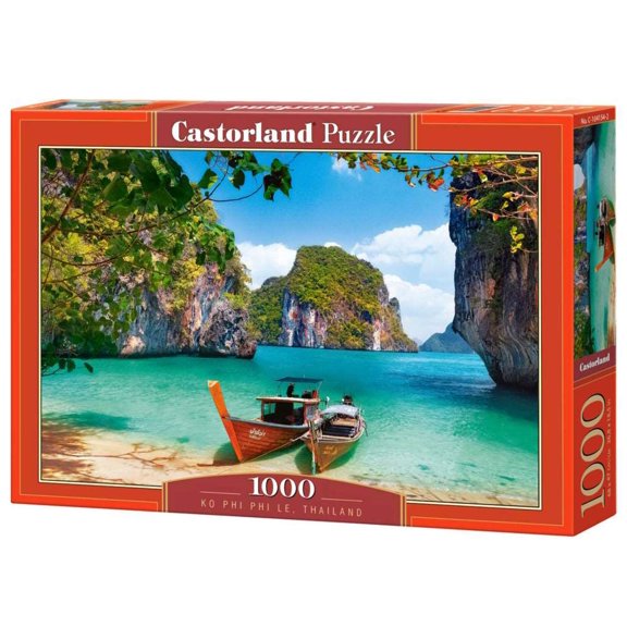 Bridge Toys - Castorland, 1000 Piece Jigsaw Puzzle, Ko Phi Phi Le, Thailand