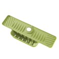 thumbnail image 4 of Protector contra salpicaduras de agua, manija del grifo, bandeja receptora, accesorios para fregadero, fácil limpieza, alfombrilla para grifo detrás Verde, 4 of 8