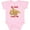 AD-Pink, variant on My Aunt Loves Me Sloth Boys or Girls Baby Bodysuit