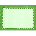 thumbnail image 1 of Ahgly Company Indoor Rectangle Solid Green Modern Area Rugs, 2' x 4', 1 of 1