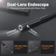 thumbnail image 2 of Endoscopio Teslong de doble lente con pantalla de 4,3" y cámara impermeable de 5 m, 2 of 9